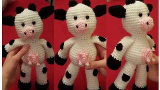 How to crochet a cow part 2