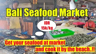 Cheap Seafood In Jimbaran Bali | Jimbaran Fish Market