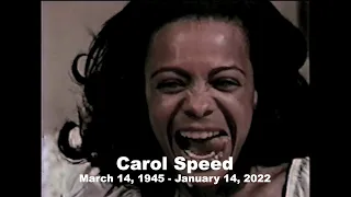 Carol Speed Has Died (1945-2022) | Played Abby The Black Exorcist