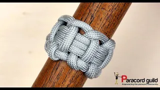 Knotting with rings- covering knot 1