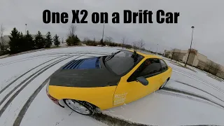 Snow Drifting with Insta360 One X2