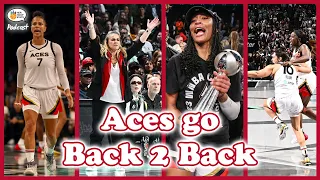 2023 WNBA Finals Recap: Aces repeat, A'ja wins MVP, and New York falters | Courtside Podcast 120