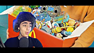 МЫ НАШЛИ ИГРУШКИ ИЗ MCDONALDS 2000х !)| Реакция на GoldenBurst