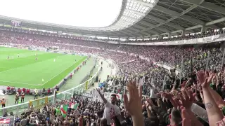 Torino  vs Juventus  2-1  26/04/2015 settore ospiti Torino