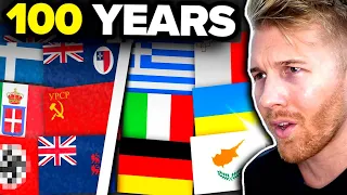 Every SINGLE Flag Change in the Last 100 Years EXPLAINED... (Europe)