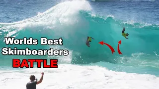 Worlds Best Skimboarders BATTLE!! Cabo San Lucas, Mexico.