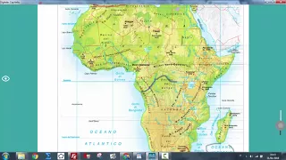 Africa Fisica (video lezione di geografia)