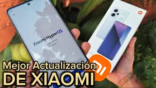 Actualización Redmi Note 13 Pro + HyperOS  ✅ Mejora MUCHO