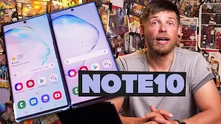 Смотрим на Samsung Galaxy Note10 и Note10 Plus!