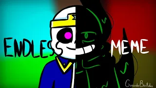 endless MEME//Dreamtale (Nightmare sans)