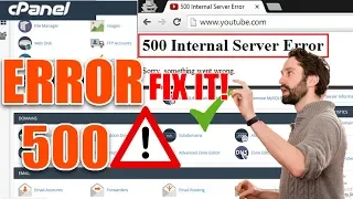 How to Fix 500 Internal Server error [Step by Step] ☑️