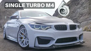 THIS 731WHP SINGLE TURBO M4 WILL SEND YOU INTO WARP SPEED