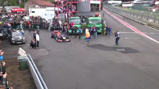 Demo Max Verstappen op Spa.