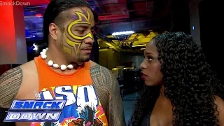 After a serious conversation with Miz, Naomi gets mad at Jimmy Uso: SmackDown, December 12, 2014