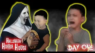 Valak joins audience! Opening of Halloween Horror House 2018 maze (DAY 1)