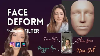 Create an Instagram Filter | Slimming Face Deformation