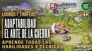 Legend of Mana | Todas las Habilidades y Técnicas especiales (Adaptabilidad y El arte de la guerra)