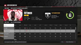 NBA2K  EUROLEAGUE 2023 /2024  Update how to Renew contacts from Players