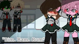 "Bim, Bam, Bum" |Mha au| •????chako or Kacchako??• ft. Mina & Deku/Izuku