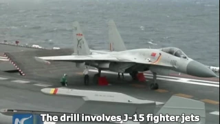 China aircraft carrier conducts drill in South China Sea