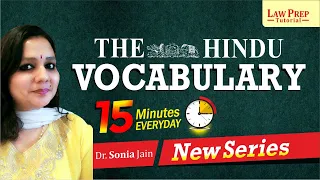 Boost Your Vocabulary for CLAT Exam | Vocabulary Booster Series - #82 | Law Prep Tutorial