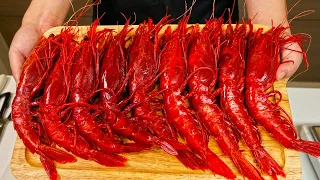 Carabinero shrimp, the most expensive and delicious in the world