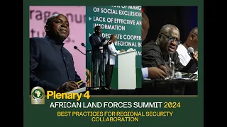 ALFS 2024: Plenary Session  4: Best Practices for Regional Security Collaboration