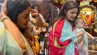 Priyanka Chopra Takes Daughter Malti Marie For Siddhivinayak Darshan