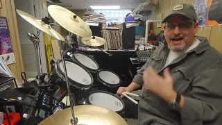 Drum Lesson - John Bonham Triplet Crossover