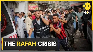 Israel-Hamas war: Displaced Gazans in Rafah look to Egypt for help | World News | WION