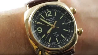 Panerai Radiomir GMT Alarm (PAM 238) Luxury Watch Review