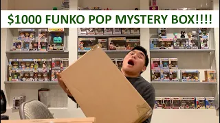 $1000 Funko Pop MYSTERY BOX! - HOW'D I DO? - Fugitive Toys Funko Pop Box