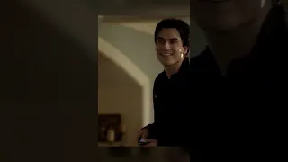 Damon makes fun of Elena for being trapped at home