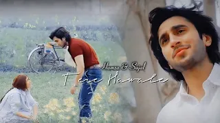 Hamza Sohail || Sajal Aly || Tere Hawale || Zard Patton ke bann || Drama || Edits