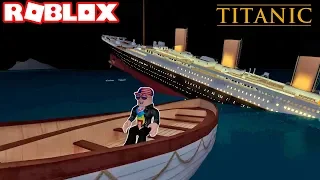 ТИТАНИК ТОНЕТ! СПАСАЙСЯ КТО МОЖЕТ!  РОБЛОКС ТИТАНИК 🚢 ROBLOX TITANIC