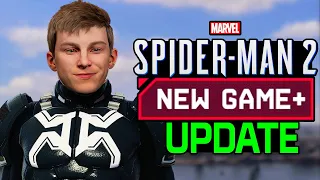 So... Where's NEW Game Plus UPDATE in Marvel's Spider-Man 2?