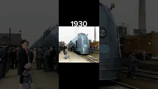 Evolution Of Train (1920-2023) #evolution #train #shorts