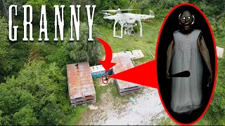 DRONE CATCHES CURSED GRANNY AT GRANNYS HOUSE IN THE MIDDLE OF THE FOREST | GRANNY CAUGHT ON DRONE!