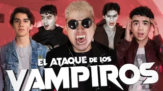 El ATAQUE DE LOS VAMPIROS -  LA PELÍCULA - #MESDELTERROR - (Vampiros en la vida real) - Changovisión