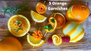 Orange Garnish ideas (for cocktails)