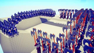 50x KNIGHT vs 50x MELEE UNITS | TABS - Totally Accurate Battle Simulator