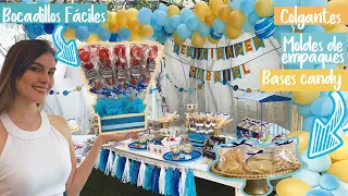 ¡TODO PARA UNA CANDY BAR! HAZ LAS BASES, DECORACIÓN CON GLOBOS, COLGANTES Y DULCES FÁCILES- SUSIDEAS