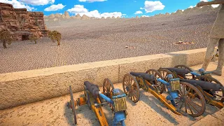 CANNON SOLDIERS Holding Egyptian Pyramid To Save Water Bodies in Ultimate Epic Battle Simulator 2