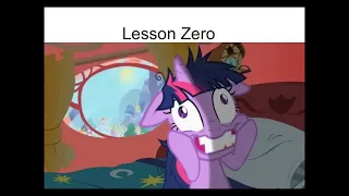 Blind Reaction: MLP:FIM Season 2 Ep. 3 "Lesson Zero" (PonyBro I Guess)