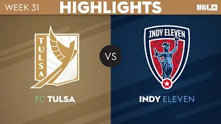 10.7.2023 | FC Tulsa vs. Indy Eleven - Game Highlights
