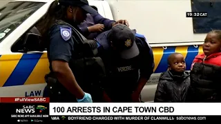 About 100 people arrested in Cape Town following protests