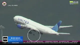 United Airlines plane loses tire after taking off from SFO, diverts to LAX for emergency landing