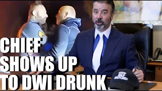 NJ Officer SLAMS his Own Police Chief for Showing up to DWI Arrest Drunk | Criminal Lawyer Reacts