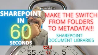 SharePoint - How To Switch From Folders To Metadata