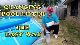 Changing an Intex Pool Pump Filter The Easy Way